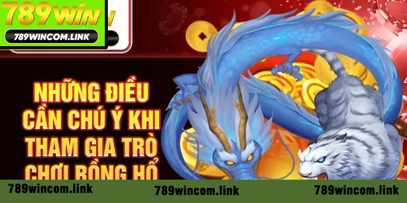 Những điều cần chú ý khi tham gia trò chơi rồng hổ